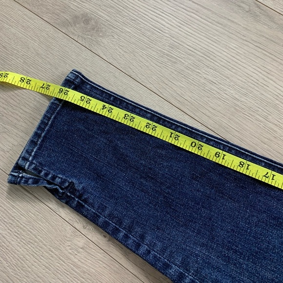 Rag & Bone 10 inch Skinny Capri Dark Paz Jeans - Picture 11 of 12